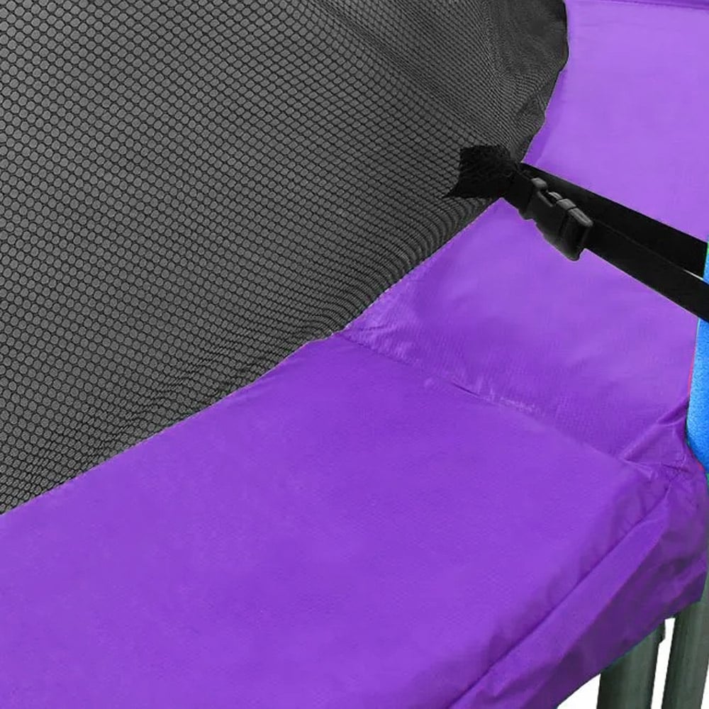Kahuna 14ft Trampoline Replacement Pad Round - Purple.