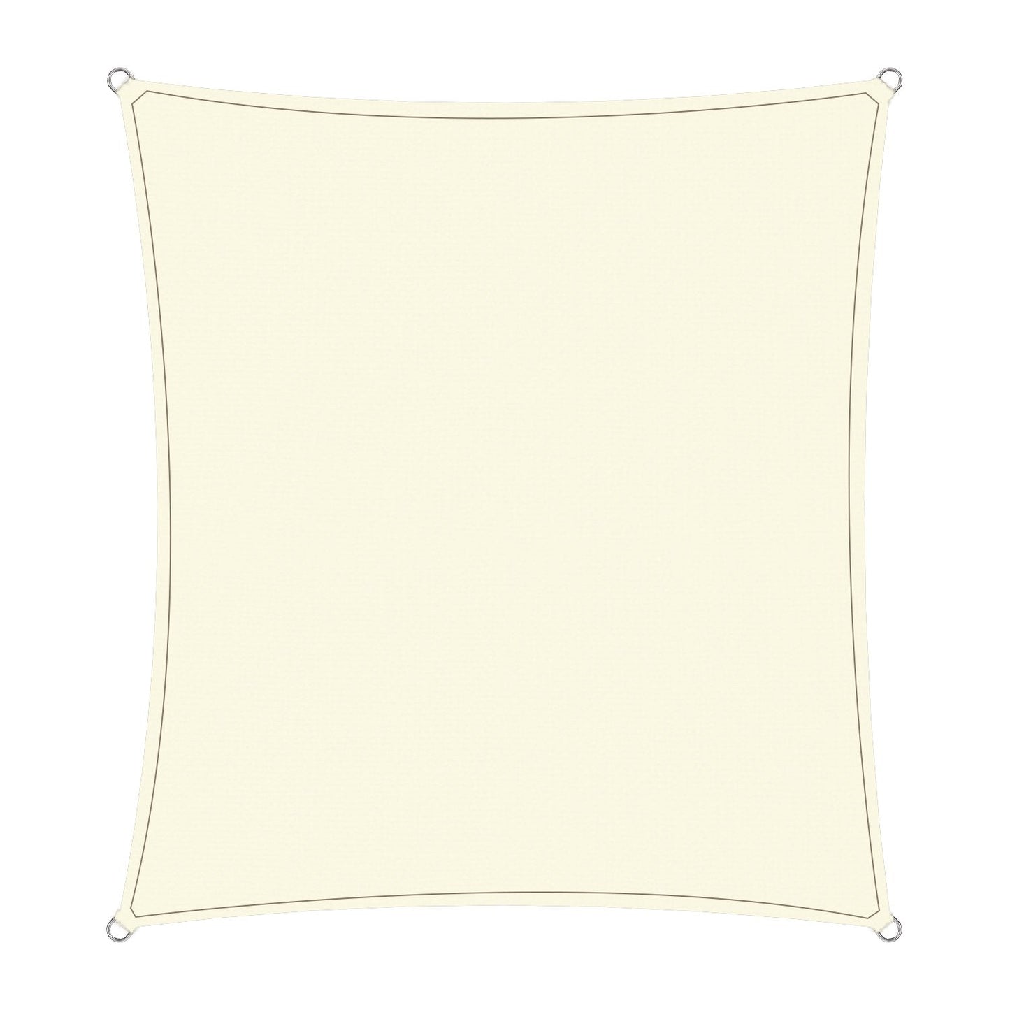 Wallaroo Waterproof Shade sail 4x6 160GSM.