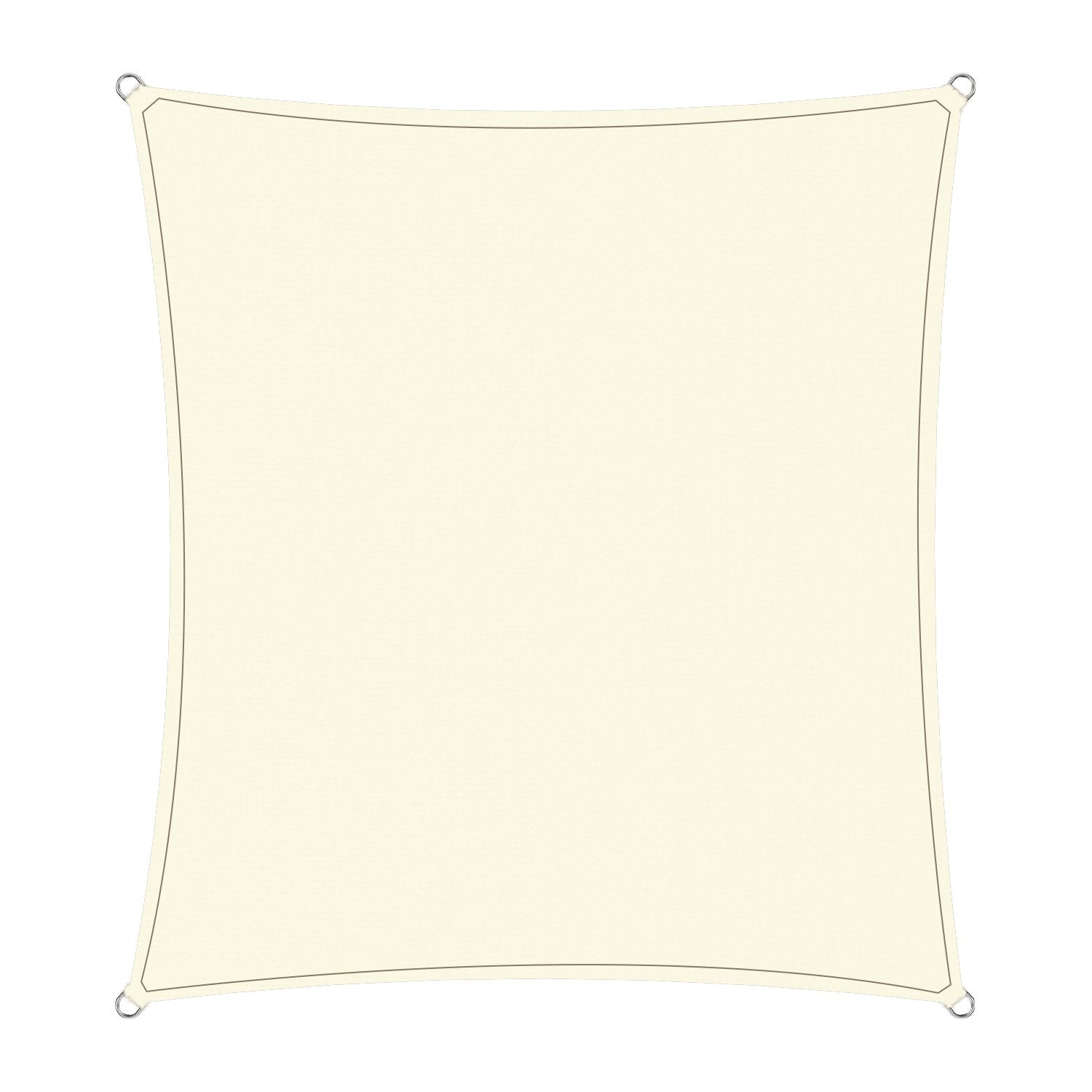 Wallaroo Waterproof Shade sail 4x6 160GSM.