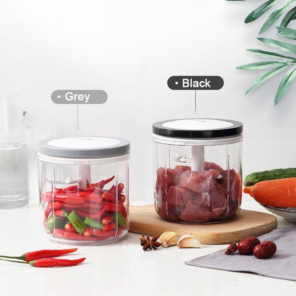 Ecoco Easy Chopper Mincer Mixer Slicer Dicer Blender Cutter Shredder For Onion Garlic 550 Black.