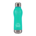 Mineral Maker MORBIDO Alkaline Filter Water Bottle + a Mineral Stone Pouch GREEN
