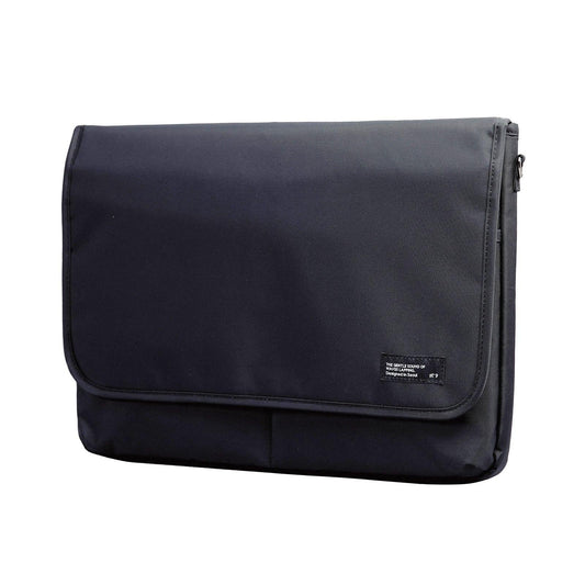 15.6/16 inch Laptop Sleeve Padded Shoulder Bag Travel Carry Case LATO BLACK.