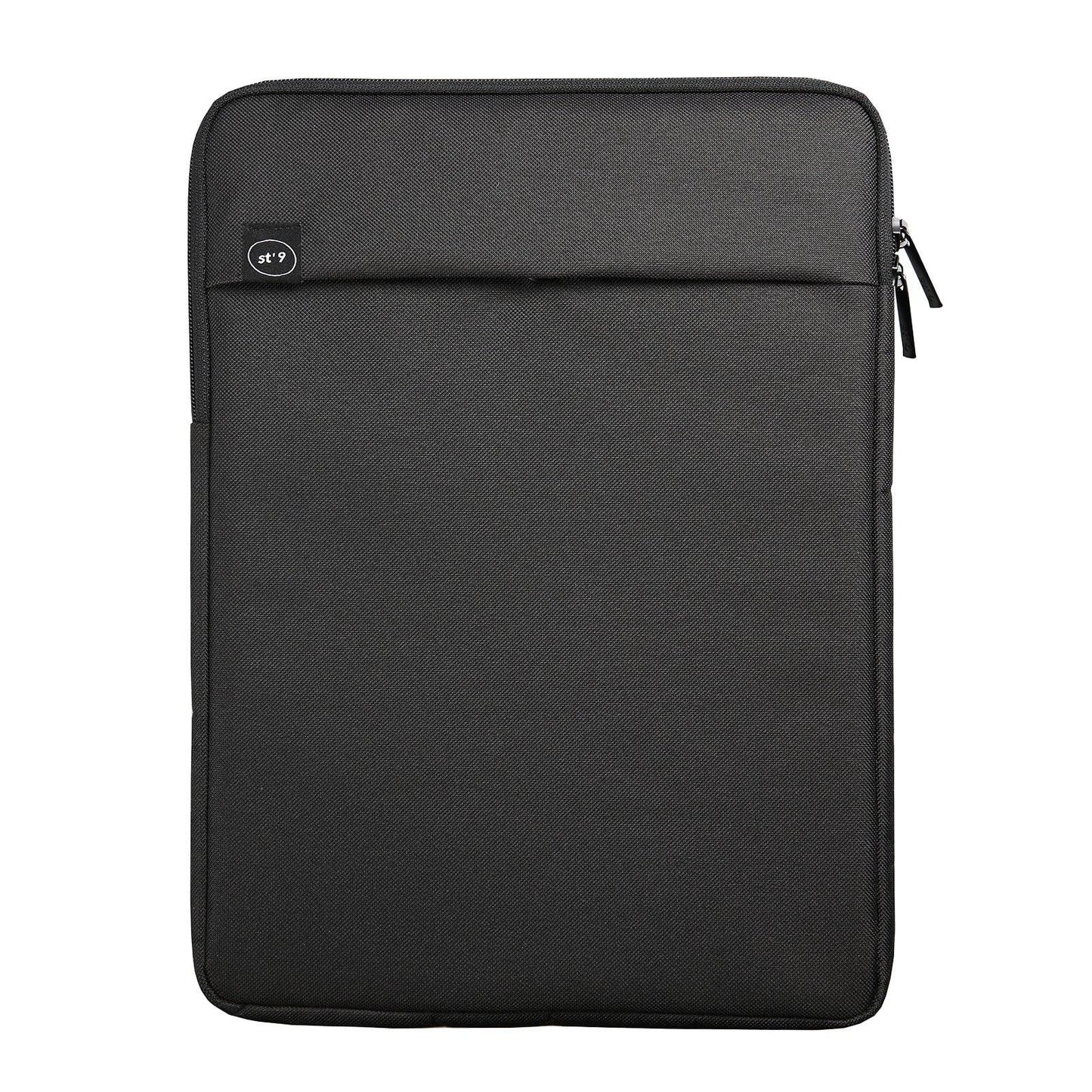 15 inch Laptop Sleeve Padded Travel Carry Case Bag L size LUKE BLACK.