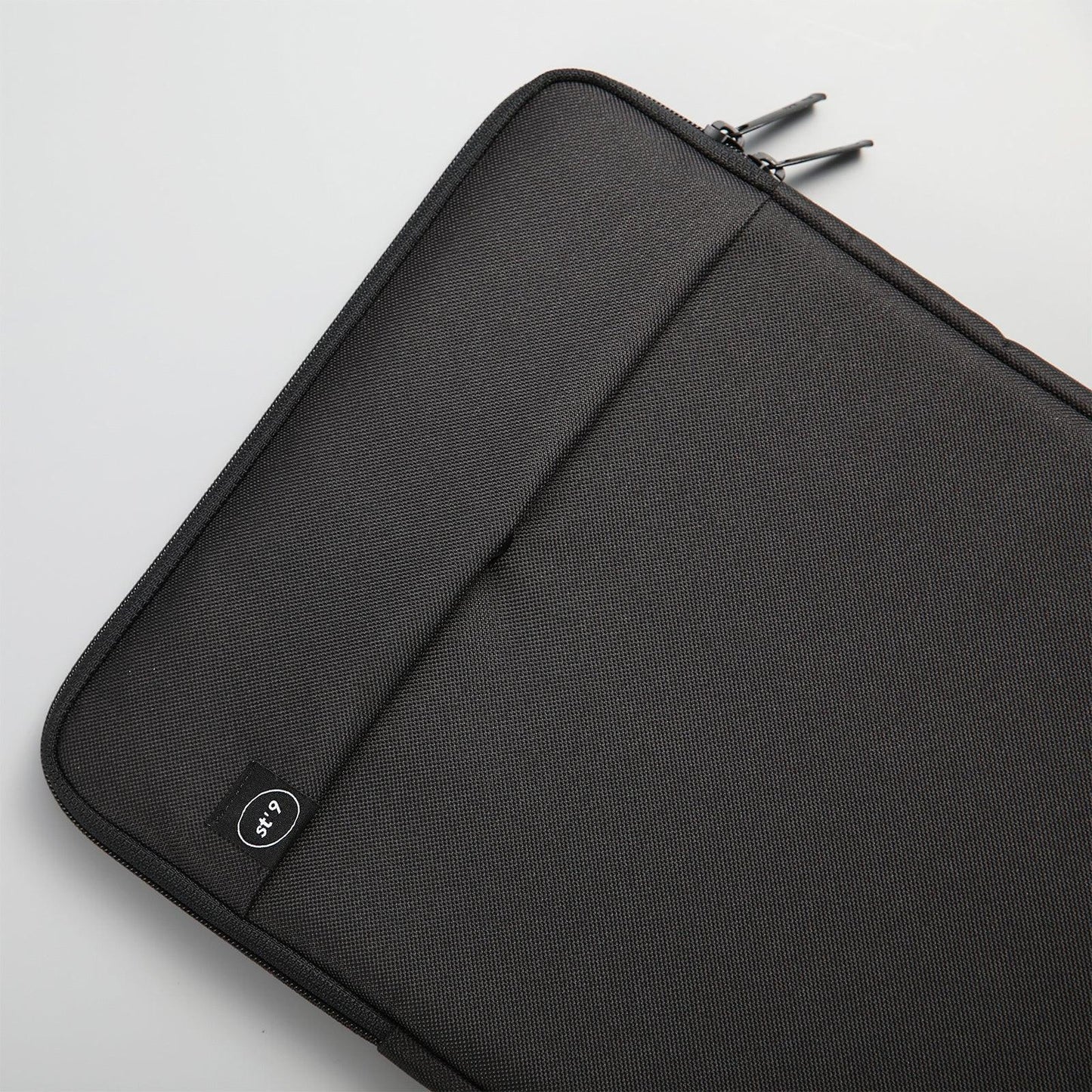 15 inch Laptop Sleeve Padded Travel Carry Case Bag L size LUKE BLACK.
