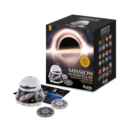 Mission Interstellar Dreamy Sky Night Light Projector - Kids STEAM Toy.