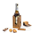 Brainteaser beer bottle mystery lock puzzle- open the lock before you can have a drink! Great party gift.