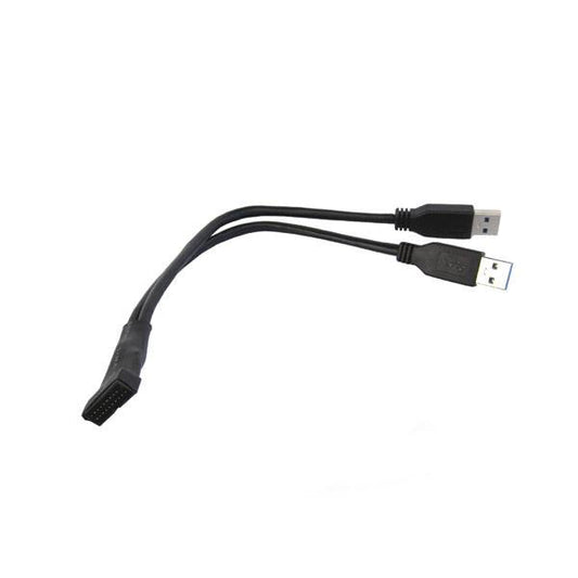 USB 3.0 internal Female to external USB 3.0 port cable.