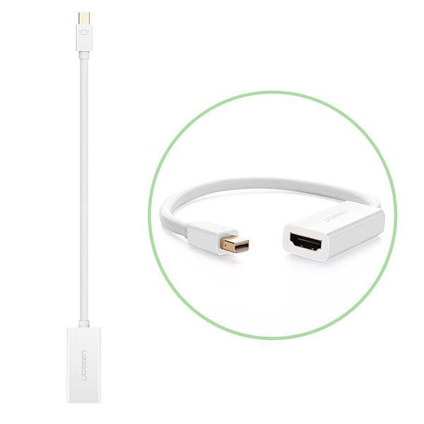 UGREEN Mini DP to HDMI Female converter cable 18CM (10460).