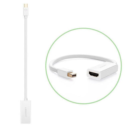 UGREEN Mini DP to HDMI Female converter cable 18CM (10460).
