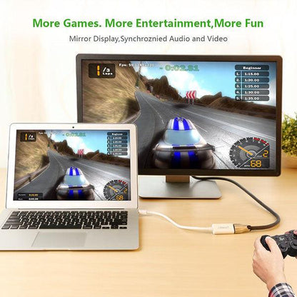 UGREEN Mini DP to HDMI Female converter cable 18CM (10460).
