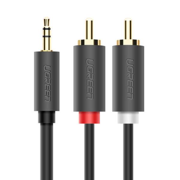 UGREEN 3.5mm male to 2RCA male cable 5M (10513).