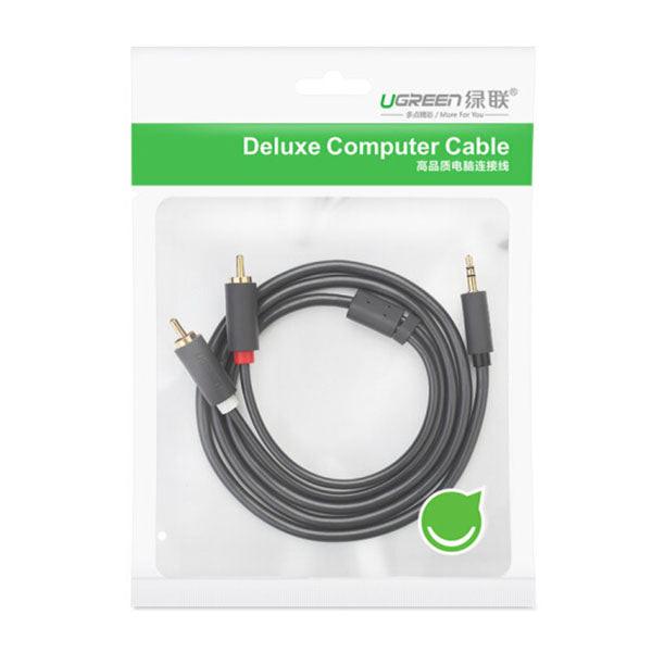 UGREEN 3.5mm male to 2RCA male cable 5M (10513).