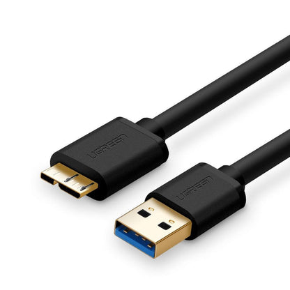 UGREEN USB 3.0 A Male to Micro USB 3.0 Male Cable - Black 2M (10843).