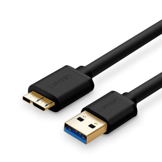 UGREEN USB 3.0 A Male to Micro USB 3.0 Male Cable - Black 2M (10843).