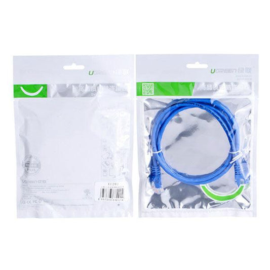 UGREEN Cat6 UTP blue color 26AWG CCA LAN Cable 15M (11207).