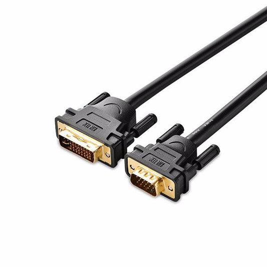 UGREEN DVI (24+5) Male to VGA male Cable - Black 1.5M (11617).
