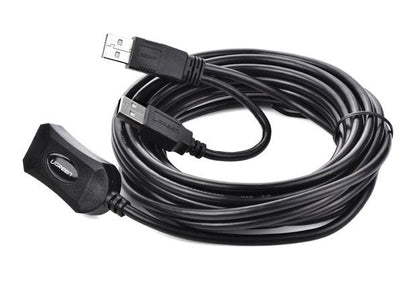 UGREEN USB 2.0 Active Extension Cable with USB Power 5M (20213).
