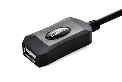UGREEN USB 2.0 Active Extension Cable with USB Power 5M (20213).