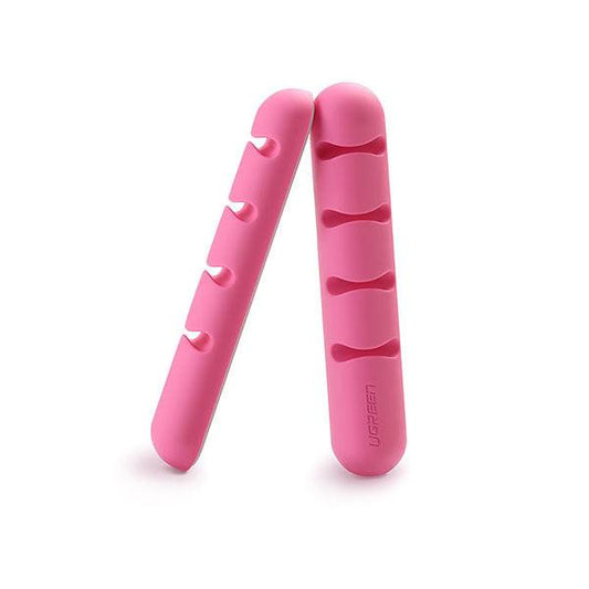 UGREEN Cable Organizer (2pcs/pack) - Pink (30483).