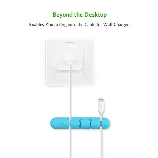 UGREEN Cable Organizer (2pcs/pack) - Blue (30484).