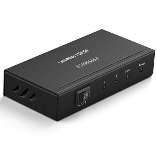 UGREEN 1 x 2 HDMI Amplifier Splitter - Black (40201).