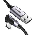 UGreen Angled USB Type-C to USB 2.0A Cable 2.0m 50942.