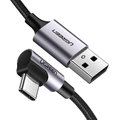 UGreen Angled USB Type-C to USB 2.0A Cable 2.0m 50942.