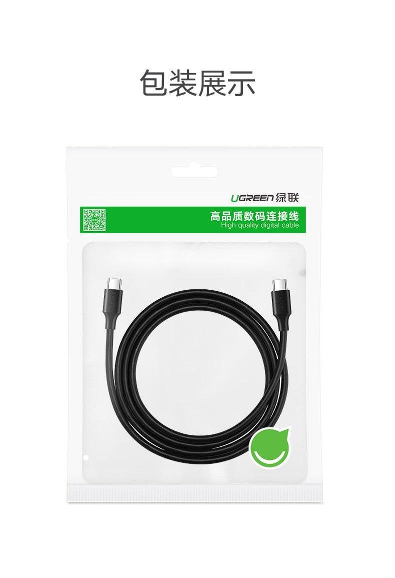 UGREEN TypeC Male to TypeC Male data Cable 3A 1M (50998).