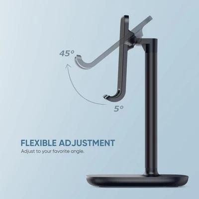 UGREEN 60324 Adjustable Desktop Phone Stand (Black).
