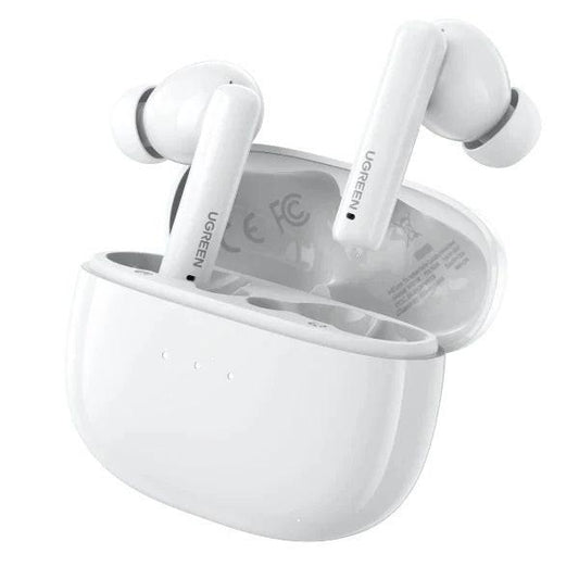 UGREEN 90206 HiTune T3 Active Noise-Cancelling Wireless Earbuds (White).