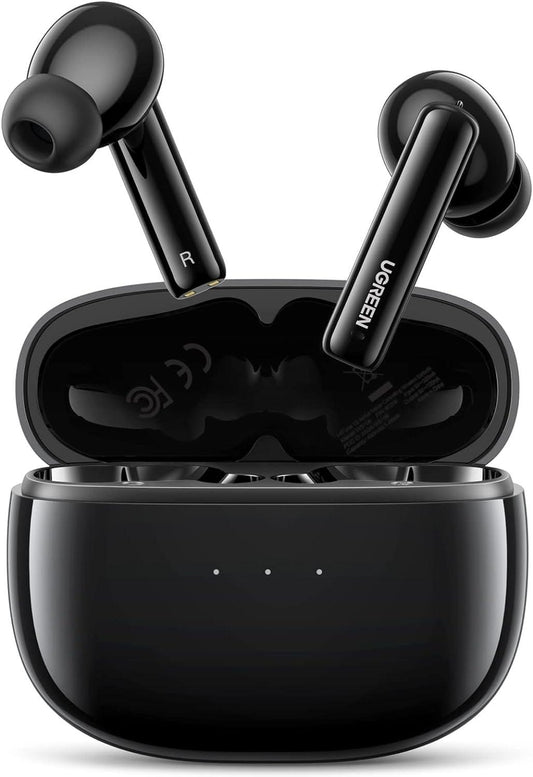 UGREEN 90401 HiTune T3 Active Noise-Cancelling Wireless Earbuds (Black).