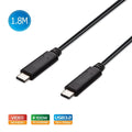 Simplecom CA519 USB-C to USB-C Cable USB 3.2 Gen1 5A 100W PD 4K@60Hz 1.8M.