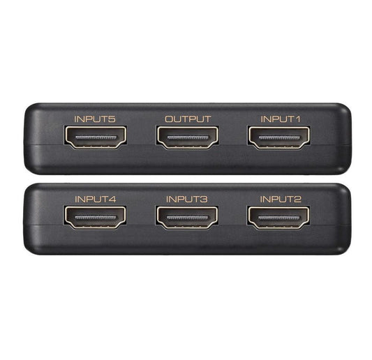 Simplecom CM305 Ultra HD 5 Way HDMI Switch 5 IN 1 OUT Splitter 4K@60Hz.