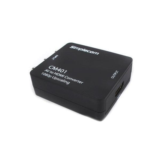 Simplecom CM401 Composite AV CVBS 3RCA to HDMI Video Converter 1080p Upscaling.