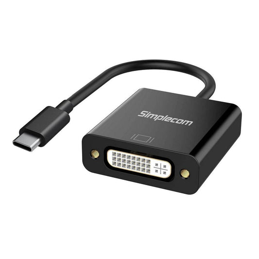 Simplecom DA103 USB-C to DVI Adapter Full HD 1080p.