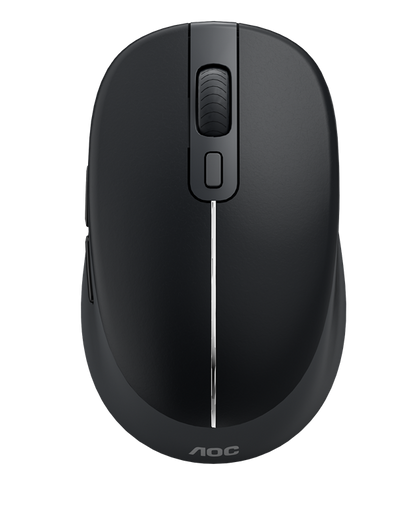 AOC MS360B/LA Wireless Mouse 2.4G + Bluetooth Dual Mode 6-Key DPI1600 Black
