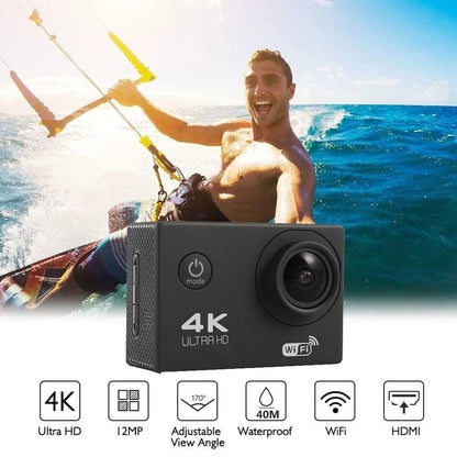 BDI New Action Camera 4K wifi sports DV Cam Blue.