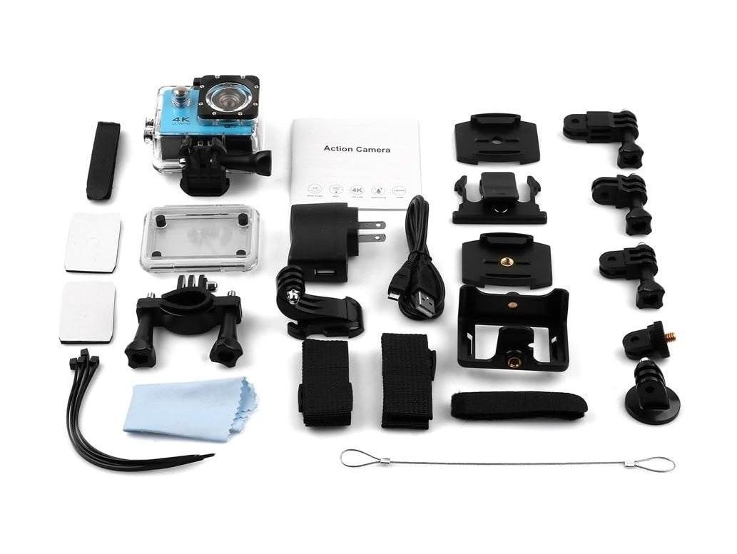 BDI New Action Camera 4K wifi sports DV Cam Blue.