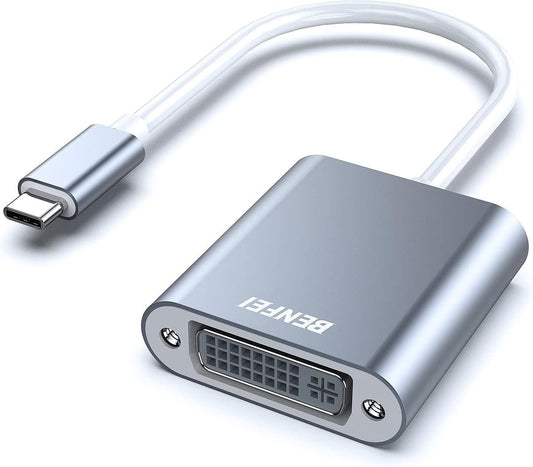 BENFEI 000164GY USB C to DVI Adapter [Thunderbolt 3/4 Compatible].