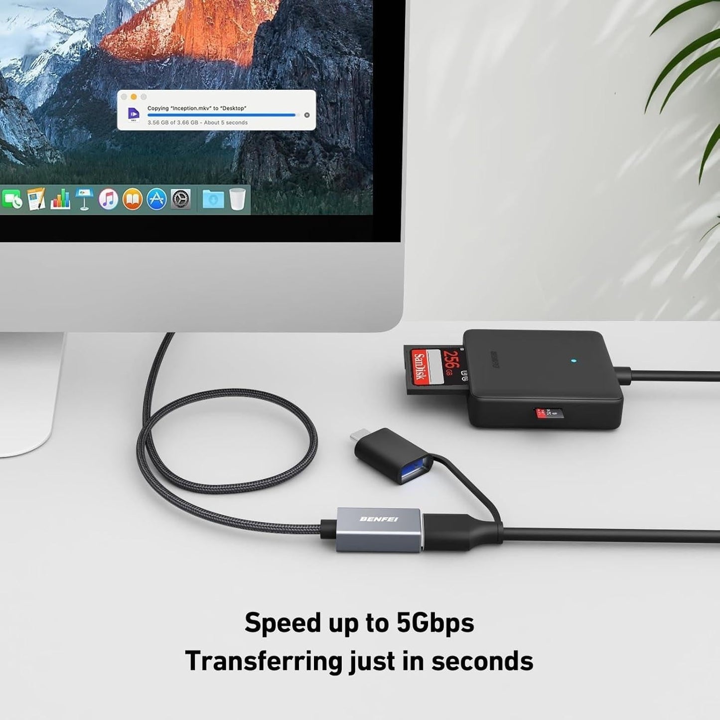 BENFEI USB3.0 AM to AF Extension Cable 3M.
