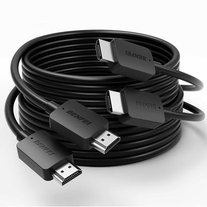 BENFEI 000415BK-2P 8K@ 60Hz V2.1 HDMI to HDMI Cable 1.8M , 2 Pack.