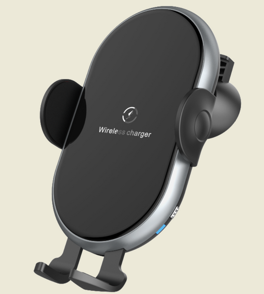 C366: Automatic Clamping Wireless Car Charger,with backlight.