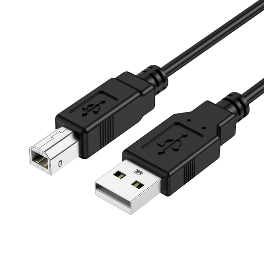 Choetech AB0060-3M USB A to B Printer 3meter Cable Black.