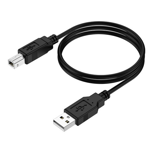 Choetech AB0060-5M USB A to B Printer 5meter Cable Black.