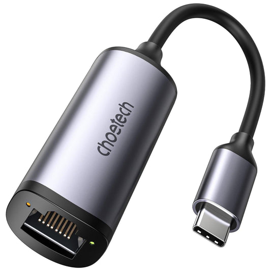 CHOETECH HUB-R02 USB-C to Gigabit Ethernet Adapter.