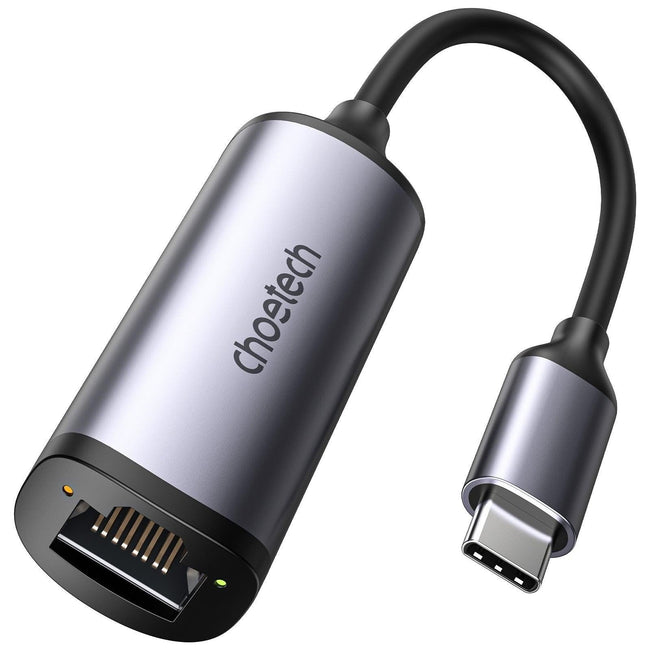 CHOETECH HUB-R02 USB-C to Gigabit Ethernet Adapter Hover Image