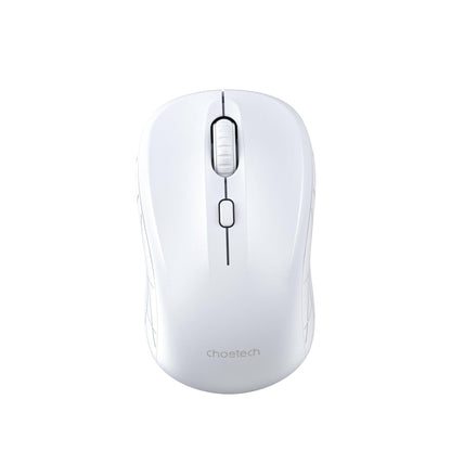 Choetech KB-002-WH single-mode 2.4G wireless mouse, white.
