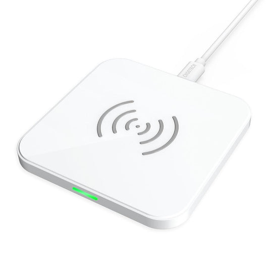 CHOETECH T511-S 10W/7.5W Fast Wireless Charger Pad (White).