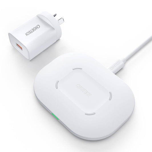 CHOETECH T550-F Airpods/Phone Wireless Fast Charging Pad.