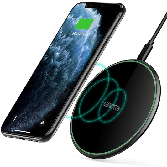 CHOETECH T559-F 15W Wireless Charging Pad with AC Adapter.